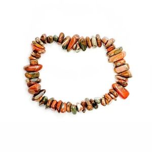 Jasper Bracelet • Grounding Jewelry • Stretch Bracelet • Vibrant Jewelry